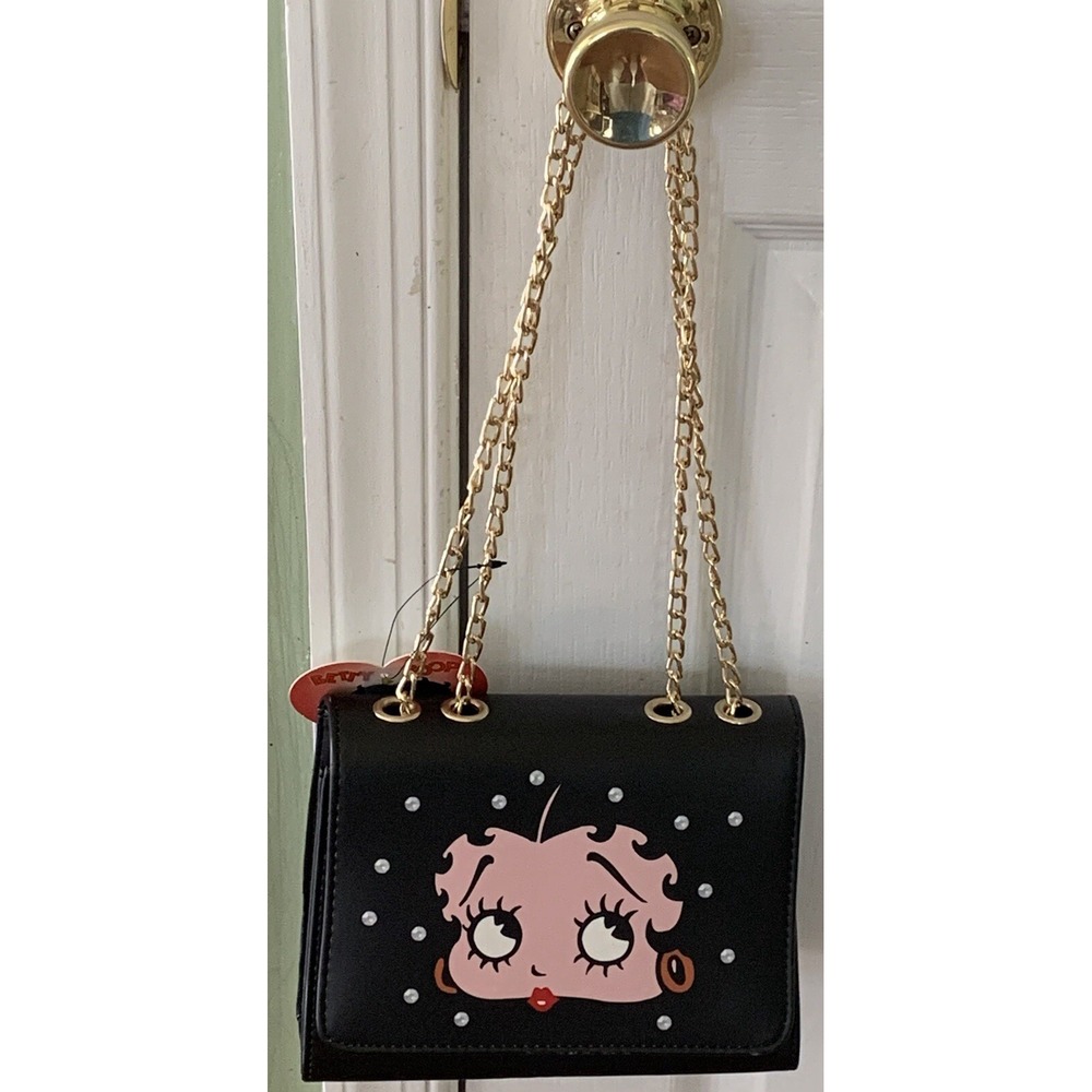 Betty Boop Women's Shoulder Bag Crossbody Purse New‎ With Tags